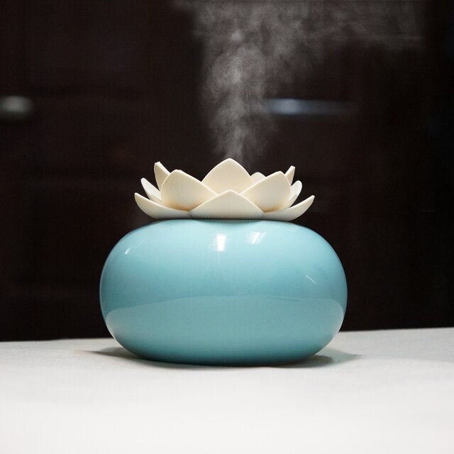 Skanto | Lotus Ceramic Simplicity Aroma Humidifier