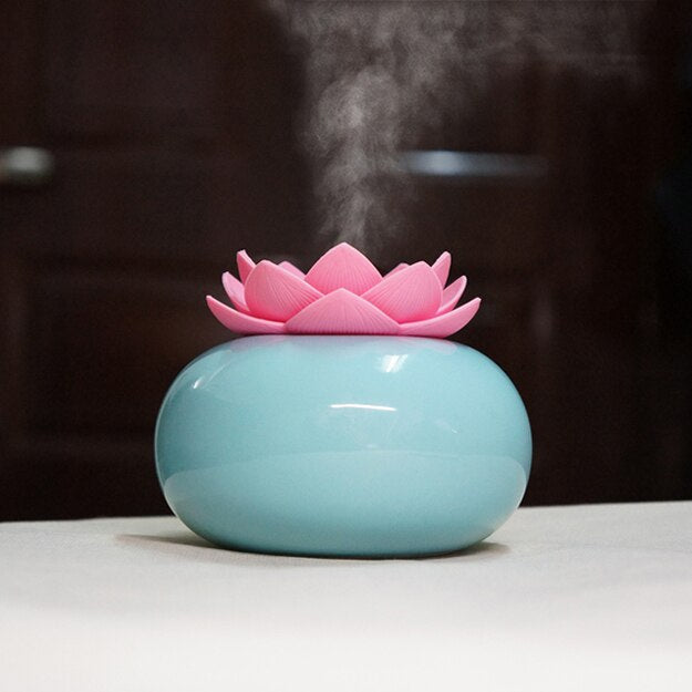 Skanto | Lotus Ceramic Simplicity Aroma Humidifier