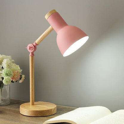 Skanto | NordicGlow | Scandinavian Wood Table Lamp