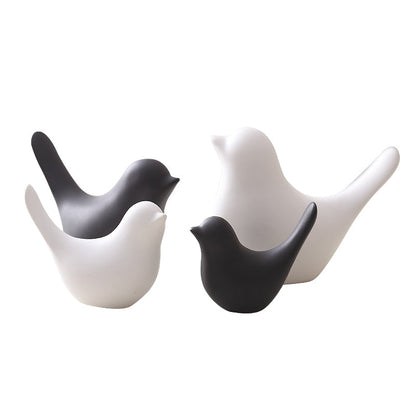 Nordic Creative Ceramic Bird Figures | Karnz