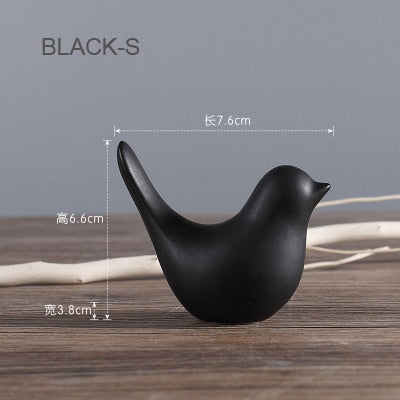 Nordic Creative Ceramic Bird Figures | Karnz