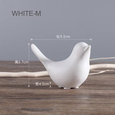 Nordic Creative Ceramic Bird Figures | Karnz