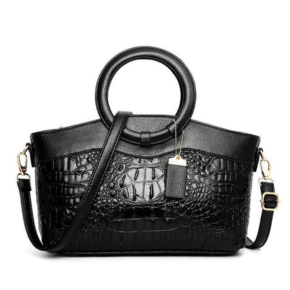 Sandsberg Leather Crocodile Bag – with handmade details