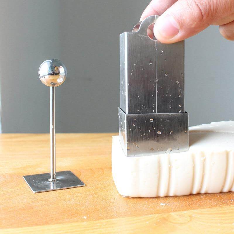 BowLift | Handy Square Manual Press Tofu Cheese Slicer