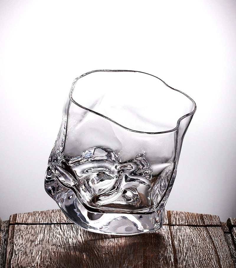 Skanto | Distorted Texture Whisky Glass Set