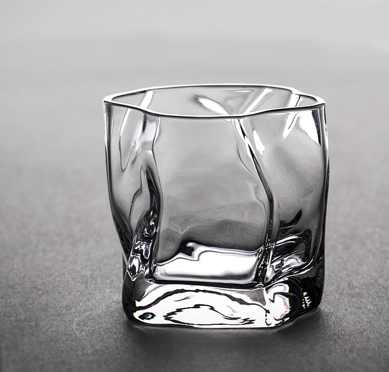 Skanto | Distorted Texture Whisky Glass Set