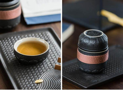 BowLift | Portable Chinese Kung Fu Ceramic Tea Mug