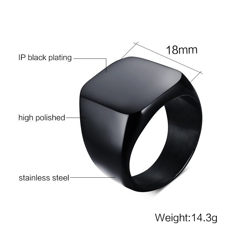 BowLift | Cool Fashion Individuality Signet Ring for Men