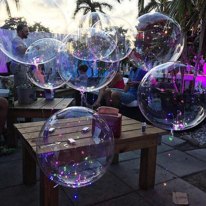 Transparent Bobo Bubble Balloons (10PCS) | Bowlift