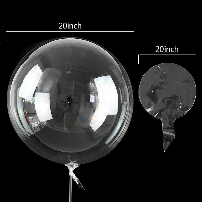 Transparent Bobo Bubble Balloons (10PCS) | Bowlift
