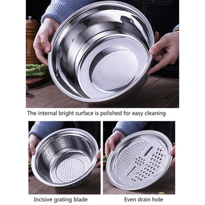Multifunctional Stainless Steel Basin | Bowlift