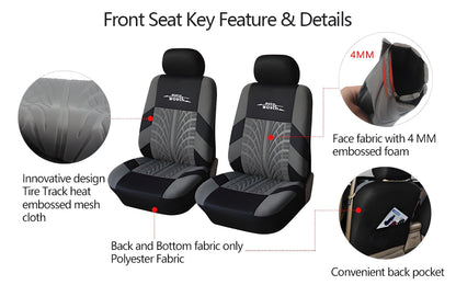 Skanto | Car Seat Covers Set - Protection And Style For Your Car