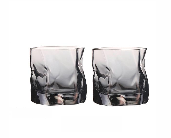 Skanto | Distorted Texture Whisky Glass Set