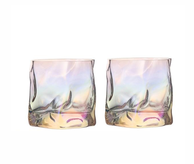 Skanto | Distorted Texture Whisky Glass Set