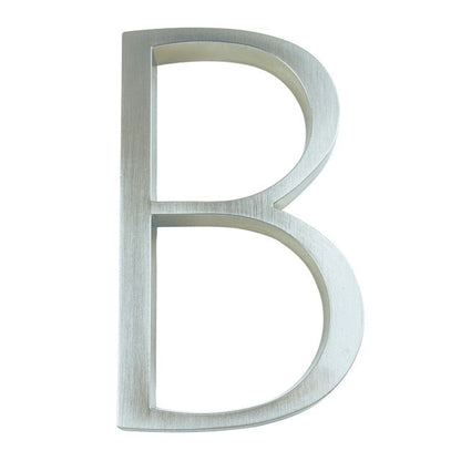 Brehn | Silver modern house numbers
