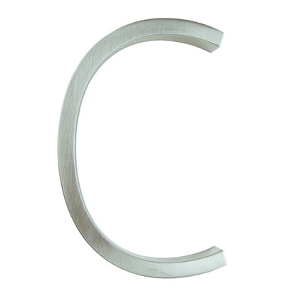 BowLift | Silver modern house numbers