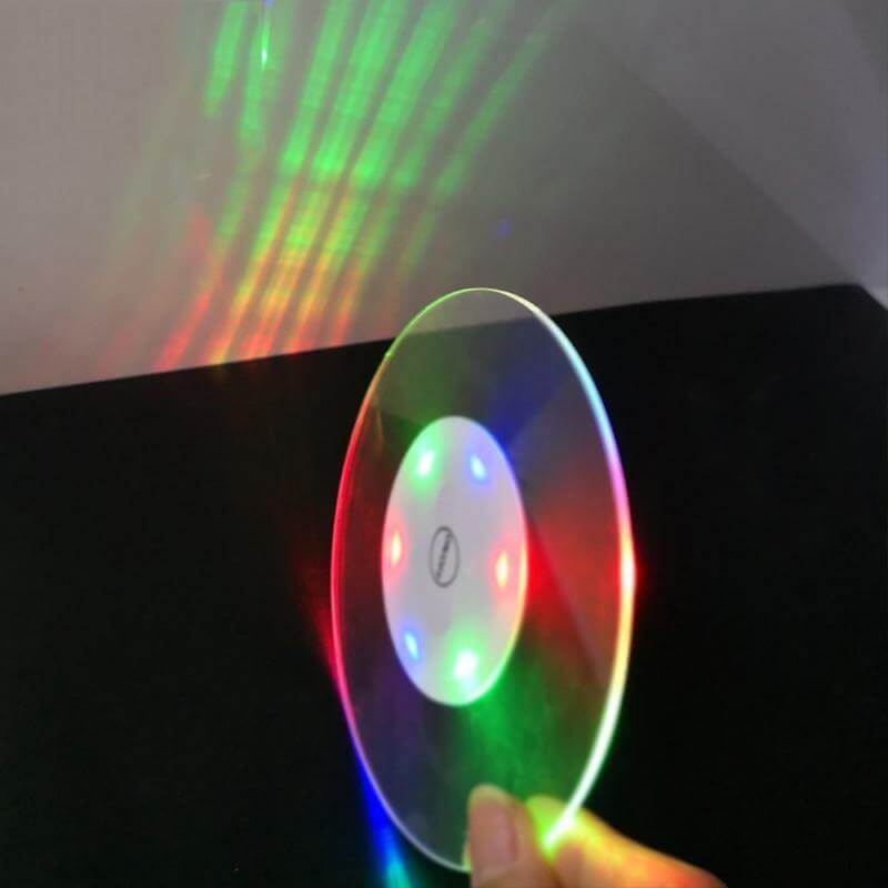 BowLift | Acrylic Ultra-Thin LED Coaster
