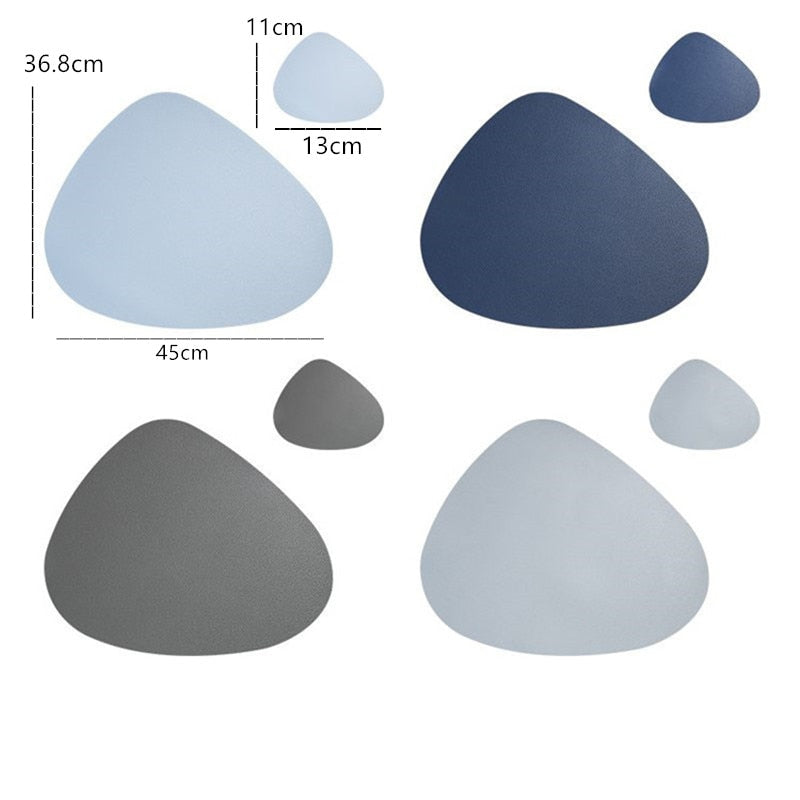 10 Colours Triangle Placemat Set | Bowlift