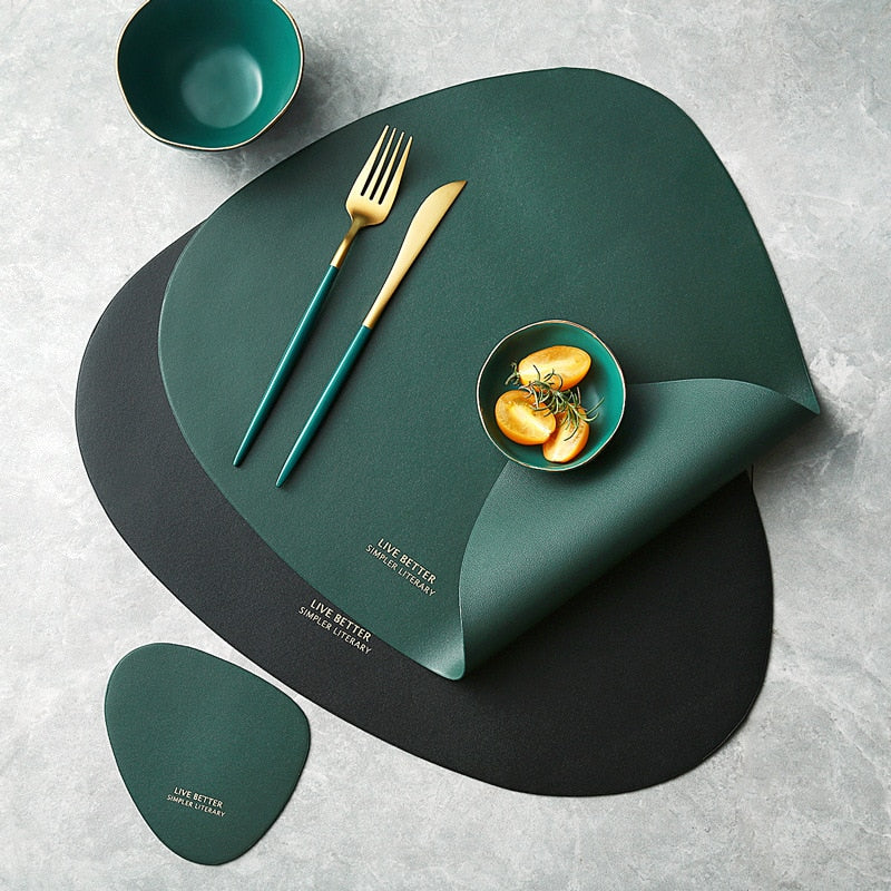 4 Color Triangle Placemat Set | Skanto