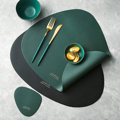 4 Color Triangle Placemat Set | Skanto