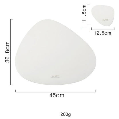 4 Color Triangle Placemat Set | Skanto