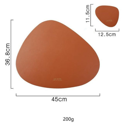 4 Color Triangle Placemat Set | Skanto