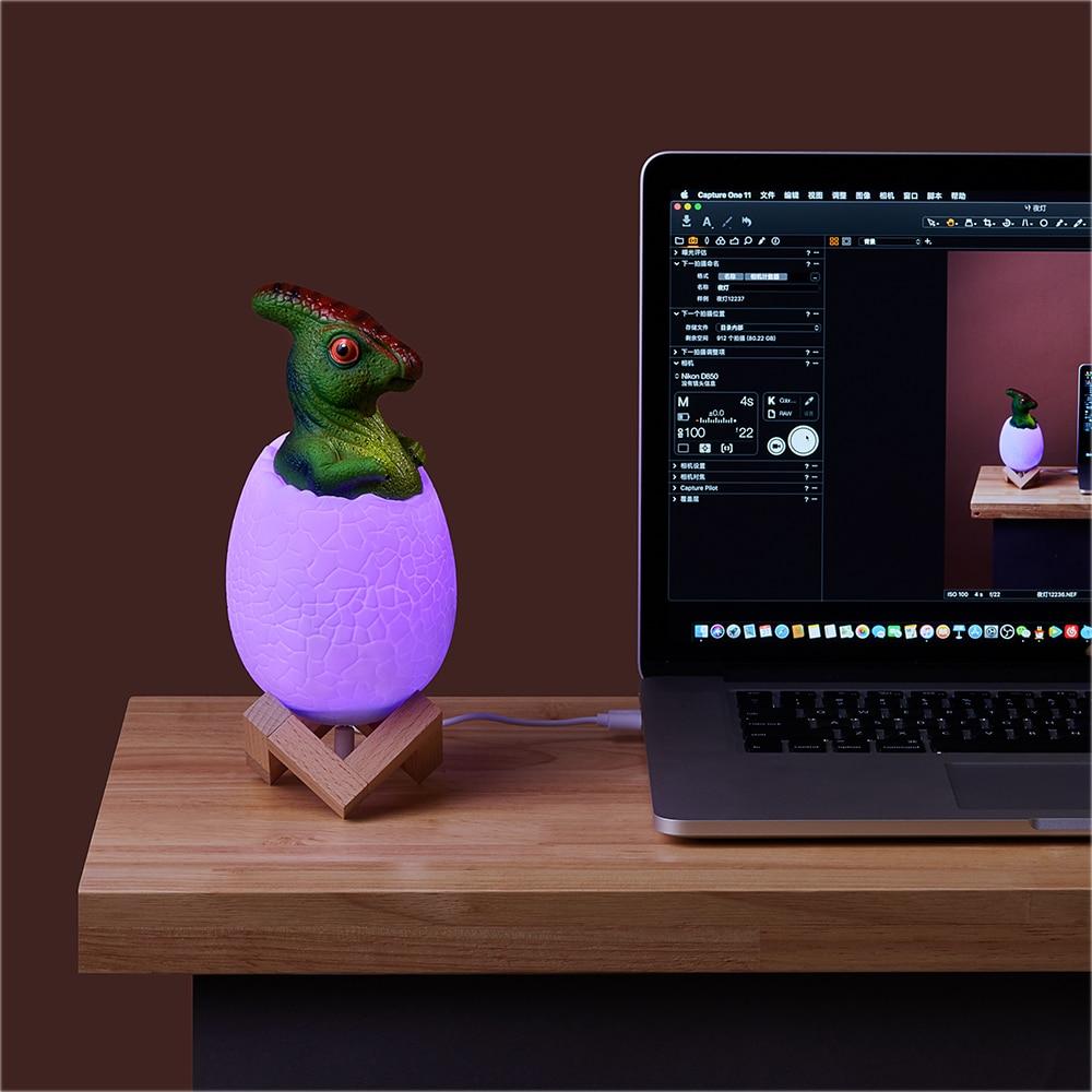 Skanto | Dinosaur Egg LED Color Changing Lamp