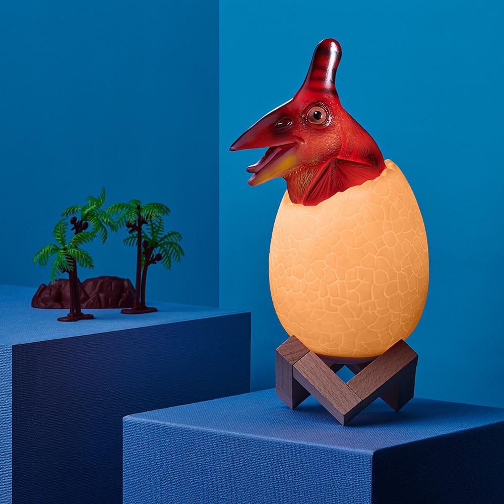 Skanto | Dinosaur Egg LED Color Changing Lamp
