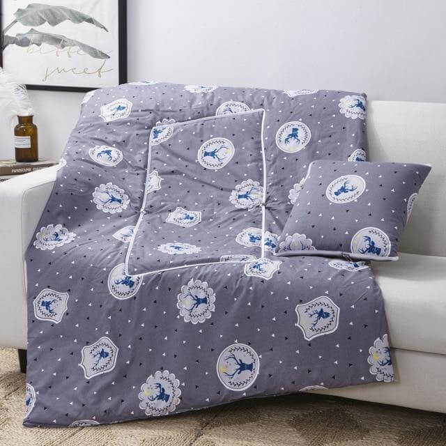 BowLift | 2In1 Colorful Cartoon Pillow Blanket