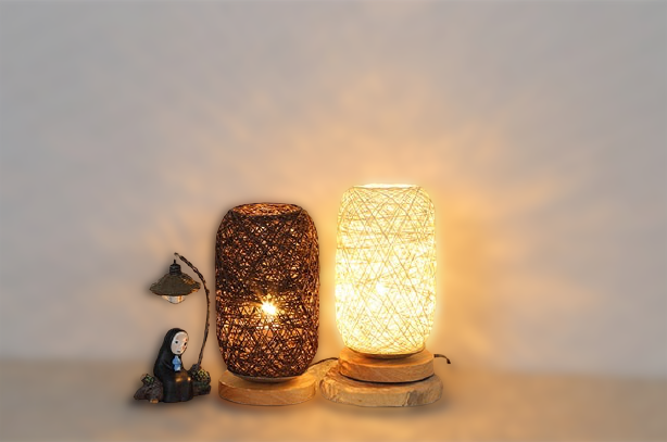 Skanto | Rattan Table Lamp