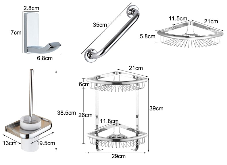 Skanto | Original Bathroom Equipment Set