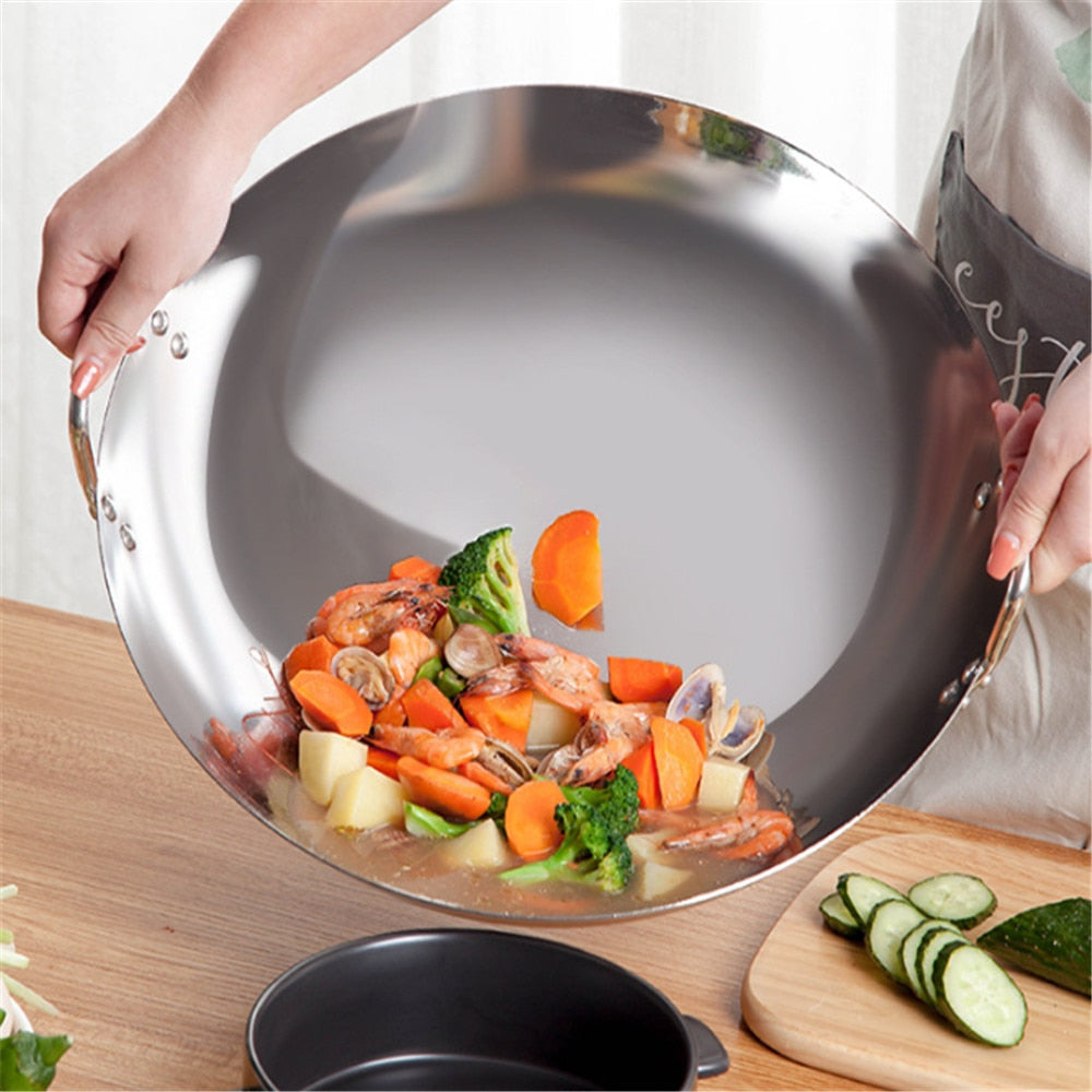 Skanto | Stainless Steel Wok Wellington (4 Sizes)