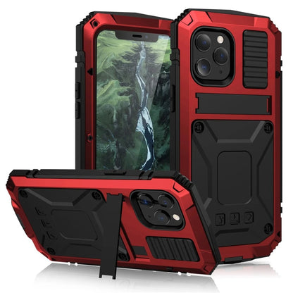 Skanto | Protective Shockproof Tempered Glass Metal Case for iPhone