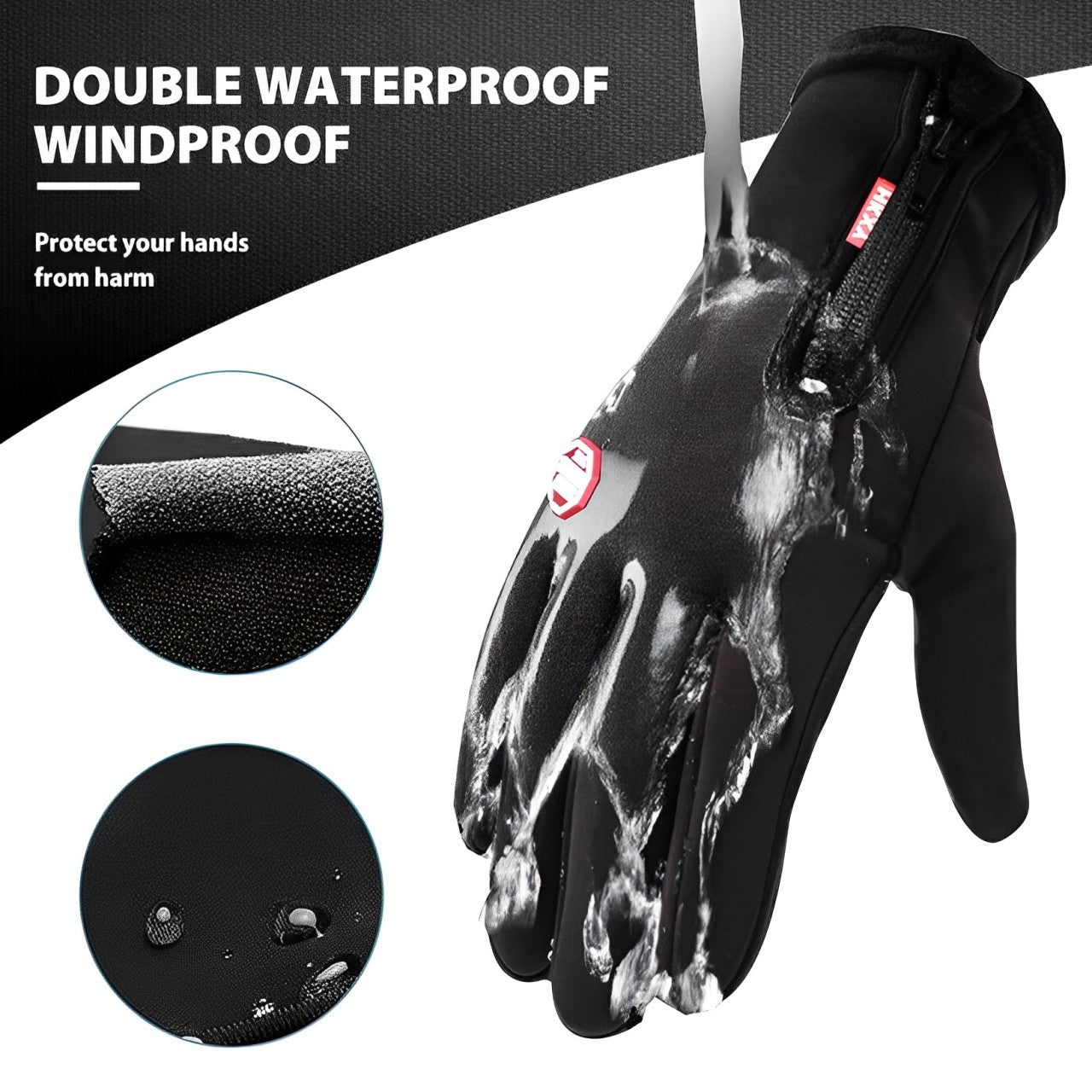 Electric Heated Gloves for Cycling & Skiing (Adults)