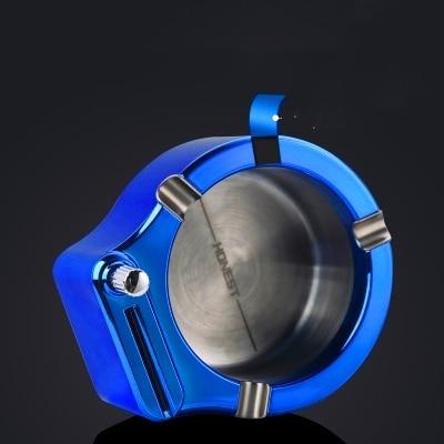 Retro Metal Ashtray 10000 Match Lighter | Bowlift