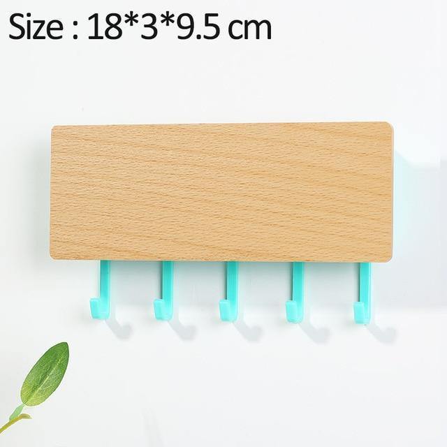 Skanto | KeyOrganize Wooden Key Holder Wall Shelf | Multifunctional & Stylish | Wall Decor & Storage
