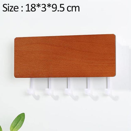 Skanto | KeyOrganize Wooden Key Holder Wall Shelf | Multifunctional & Stylish | Wall Decor & Storage