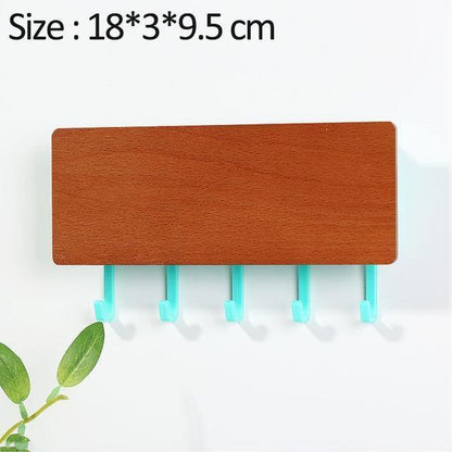 Skanto | KeyOrganize Wooden Key Holder Wall Shelf | Multifunctional & Stylish | Wall Decor & Storage