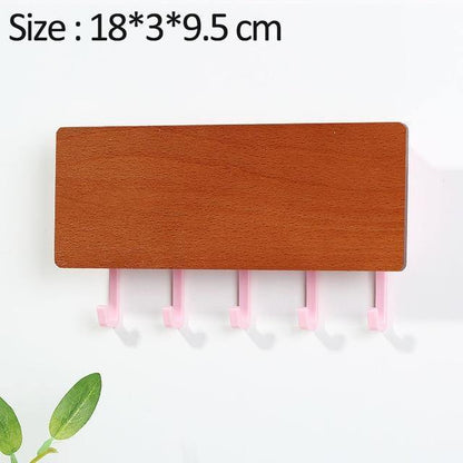 Skanto | KeyOrganize Wooden Key Holder Wall Shelf | Multifunctional & Stylish | Wall Decor & Storage