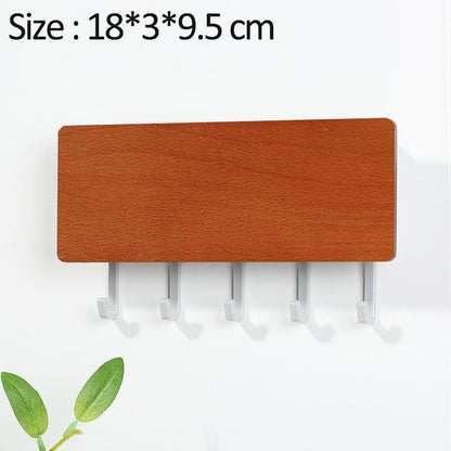 Skanto | KeyOrganize Wooden Key Holder Wall Shelf | Multifunctional & Stylish | Wall Decor & Storage