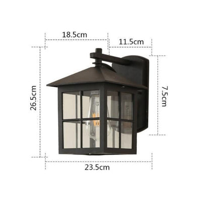 BowLift | Classic Outdoor Wall Lamp