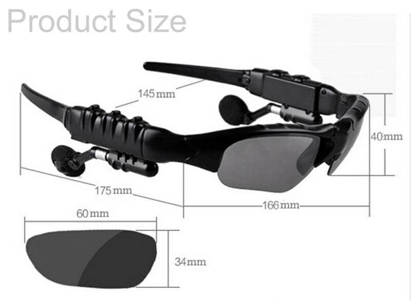 Smart Bluetooth Headset Driving Sunglasses | Bowlift
