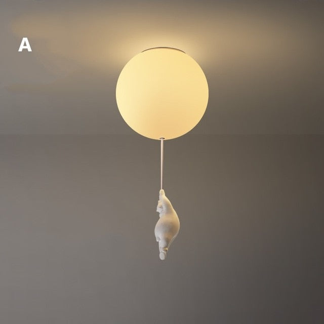 Frendorf | Balloon Bear Ceiling Light | Playful Bear Design