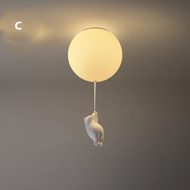 Frendorf | Balloon Bear Ceiling Light | Playful Bear Design