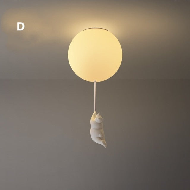 Frendorf | Balloon Bear Ceiling Light | Playful Bear Design