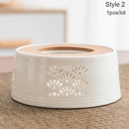 BowLift | Mini Portable Ceramic Candle Teapot Warmer