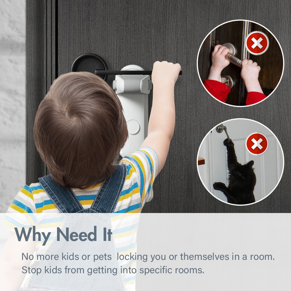 Kids Safety Door Handle Lock | Bowlift