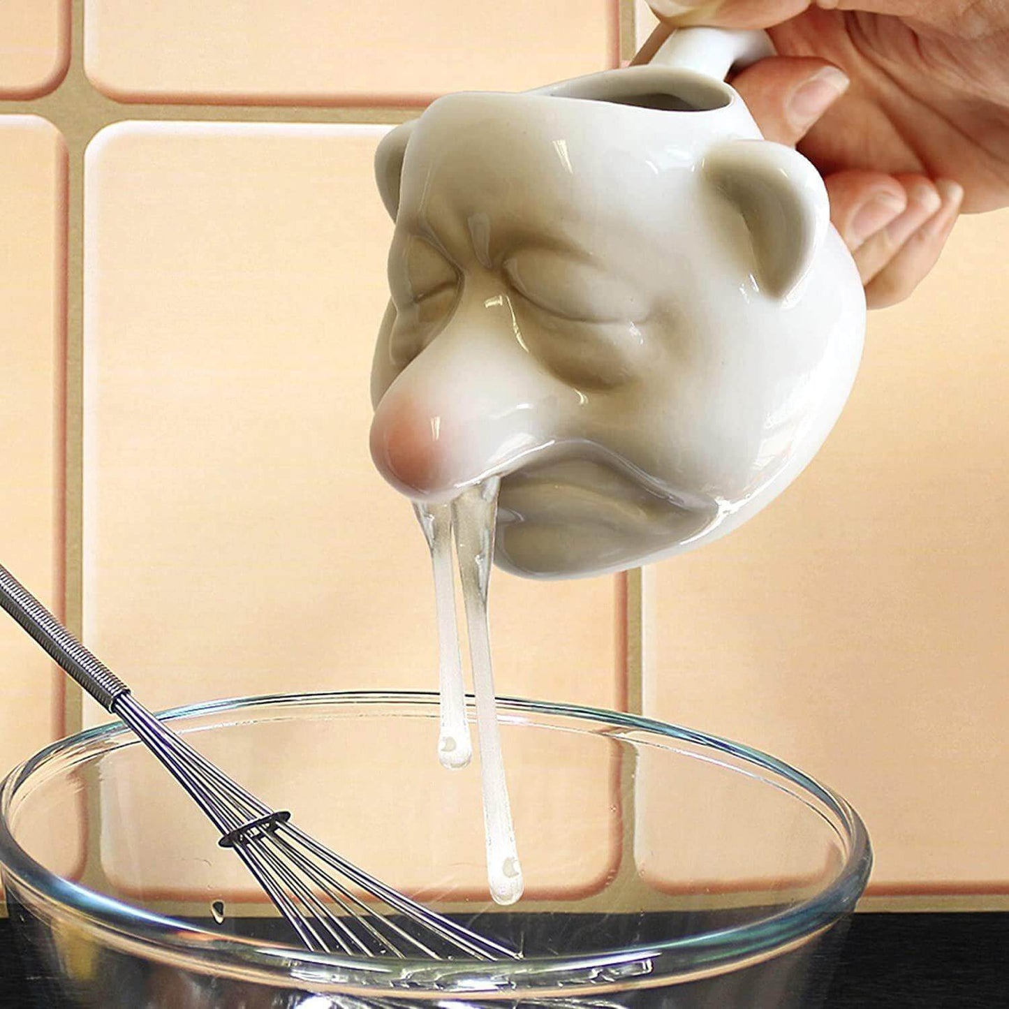 BowLift | Ceramic Cartoon Egg Yolk Separator