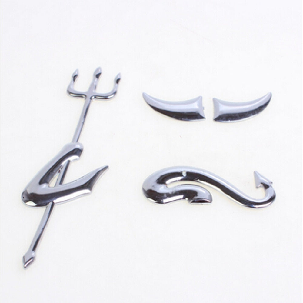 BowLift | 3D Funny Little Devil Demon Horns Sticker for Cars