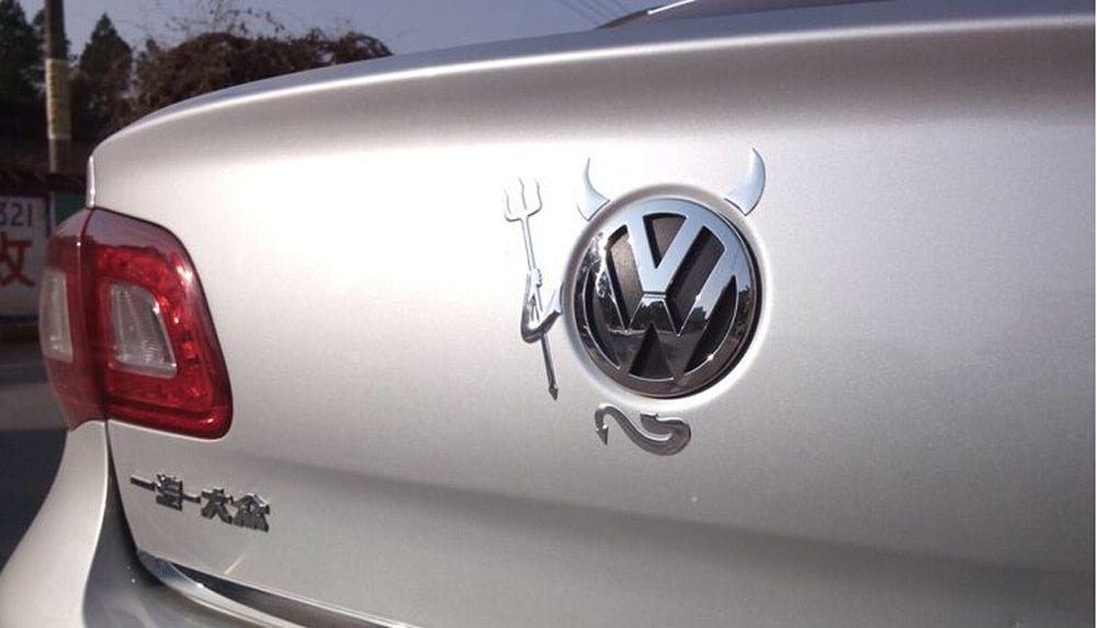 BowLift | 3D Funny Little Devil Demon Horns Sticker for Cars